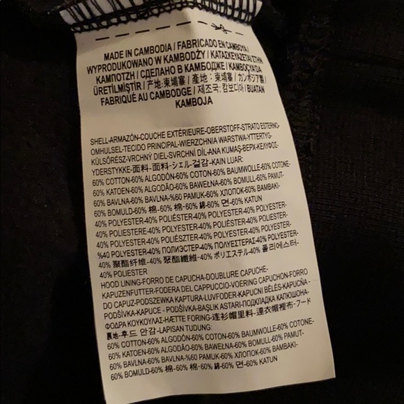 VANS HOLDER ST. PULLOVER HOODIE Men’s Black VN0A4QEZBLK - Picture 5 of 5